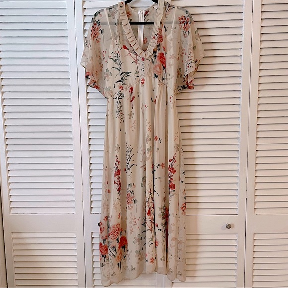 Maternity Dress Floral by ASOS / QUEEN B - Picture 3 of 5